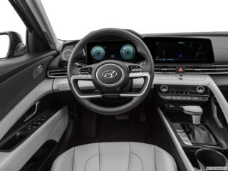 2021 hyundai elantra-hybrid dashboard