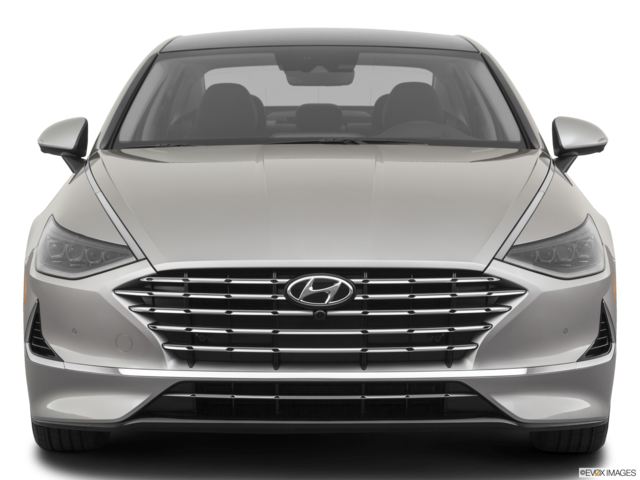 2021 hyundai sonata-hybrid front