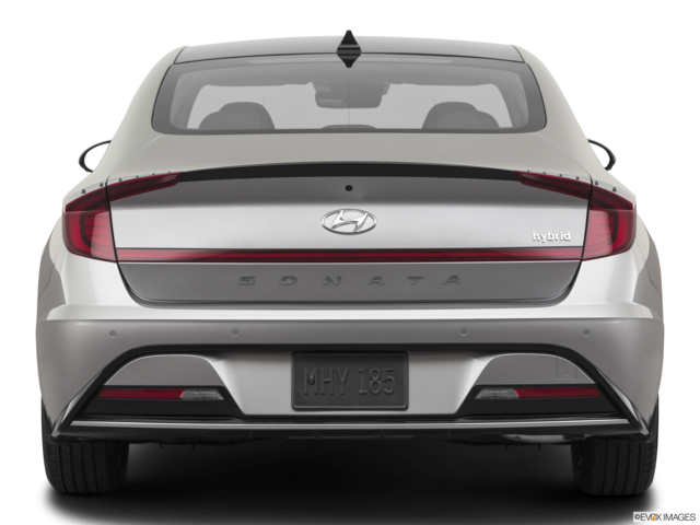 2021 hyundai sonata-hybrid back