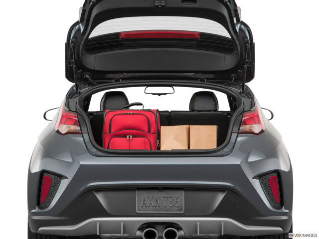 2021 hyundai veloster cargo area with stuff