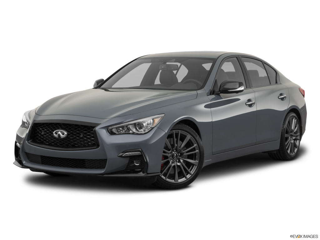 2021 infiniti q50 angled front