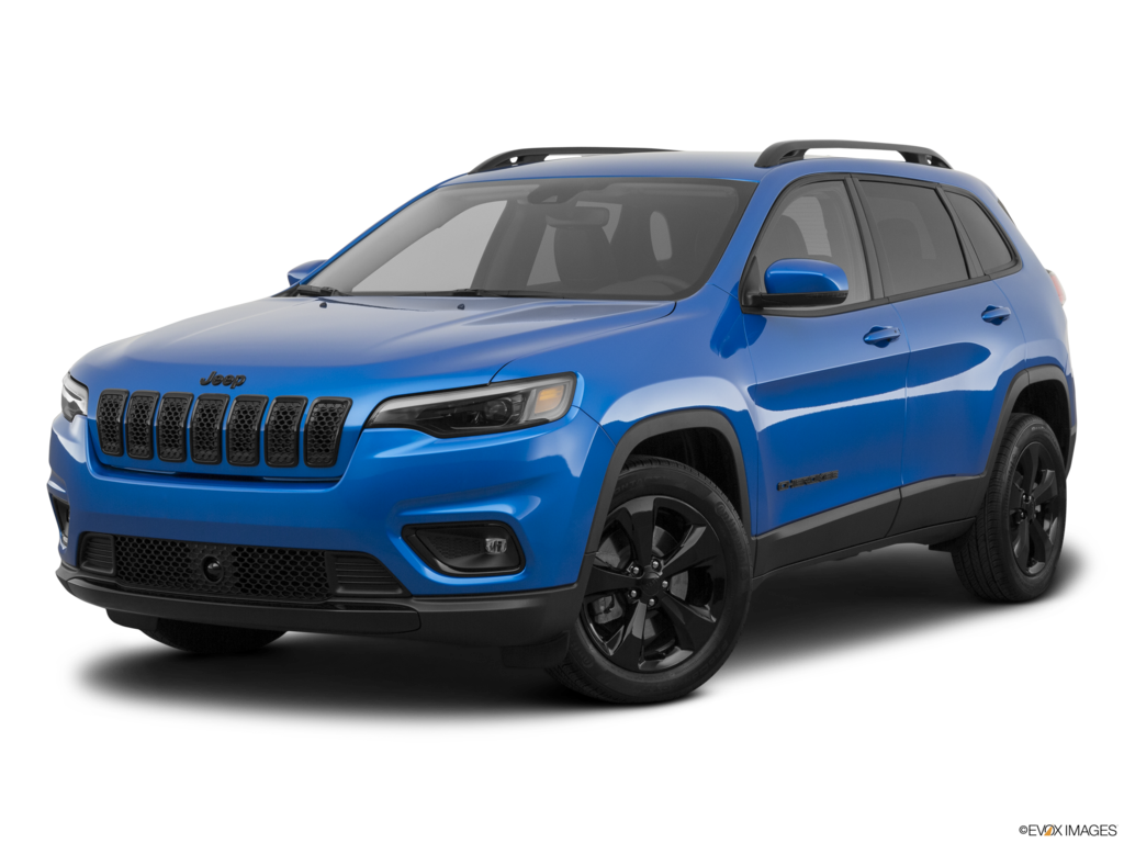 2021 jeep cherokee angled front