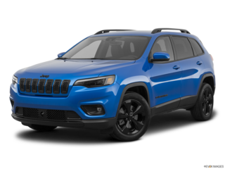 2021 jeep cherokee angled front