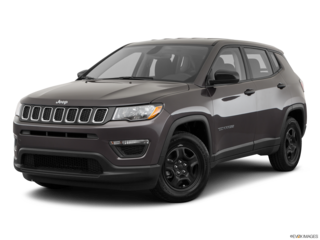 2021 jeep compass angled front