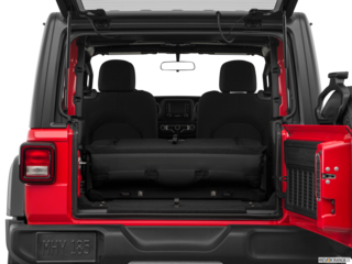 2021 jeep wrangler cargo area empty