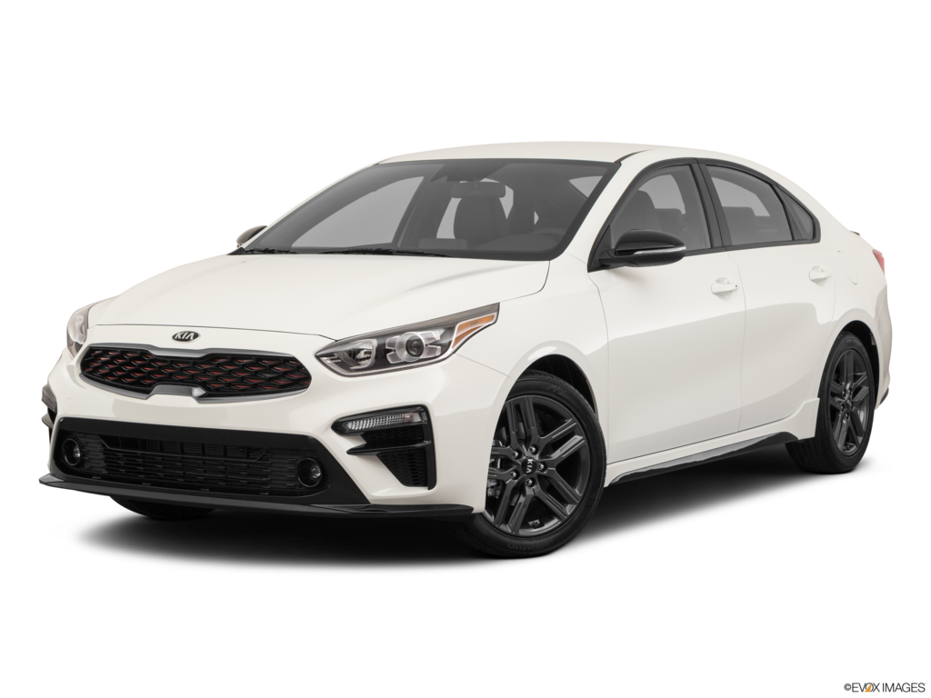 2021 kia forte angled front