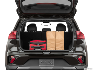 2021 kia niro-plug-in-hybrid cargo area with stuff