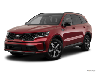 2021 kia sorento angled front