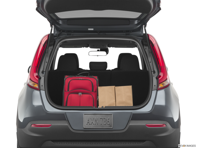 2021 kia soul cargo area with stuff