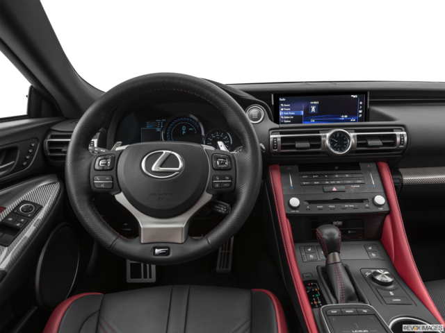 2021 lexus rc-f dashboard