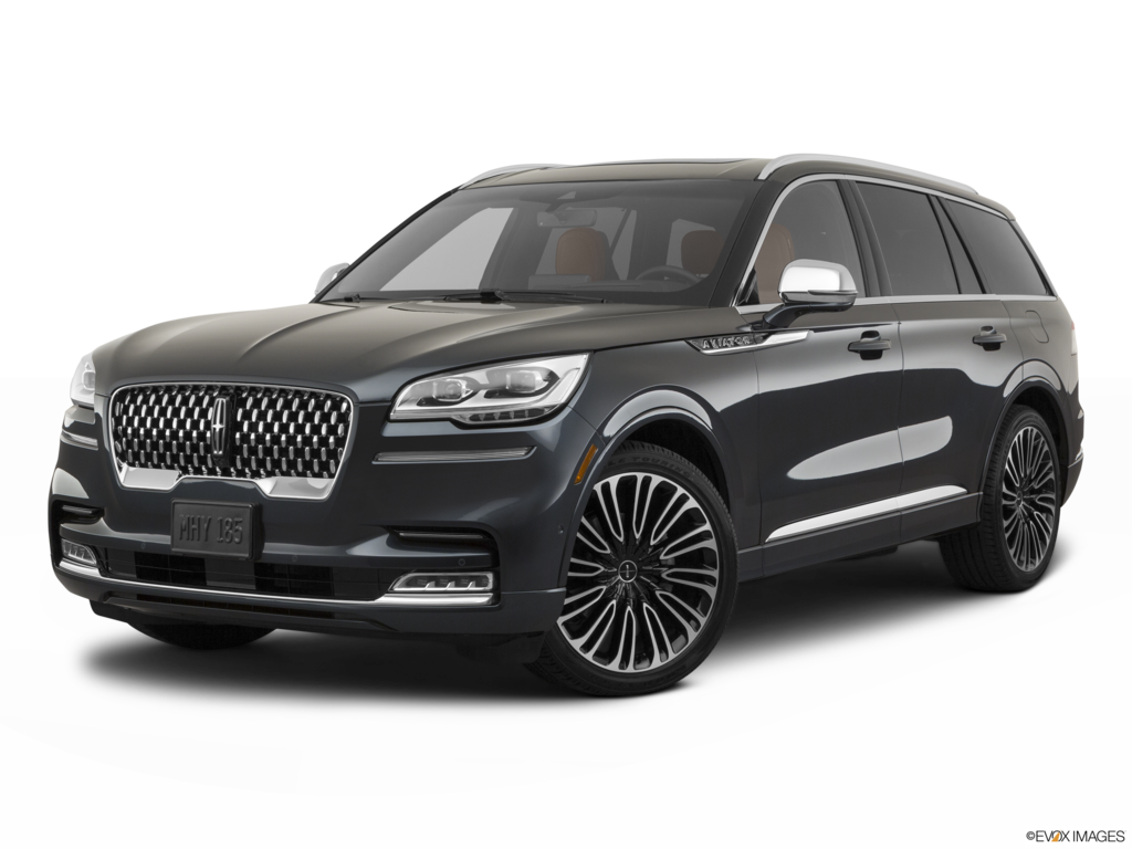 2021 lincoln aviator angled front