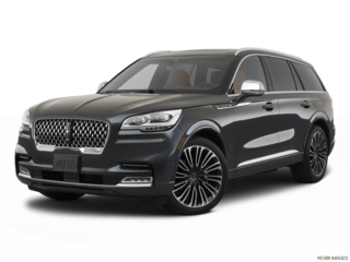 2021 lincoln aviator angled front