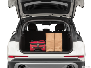 2021 lincoln corsair cargo area with stuff