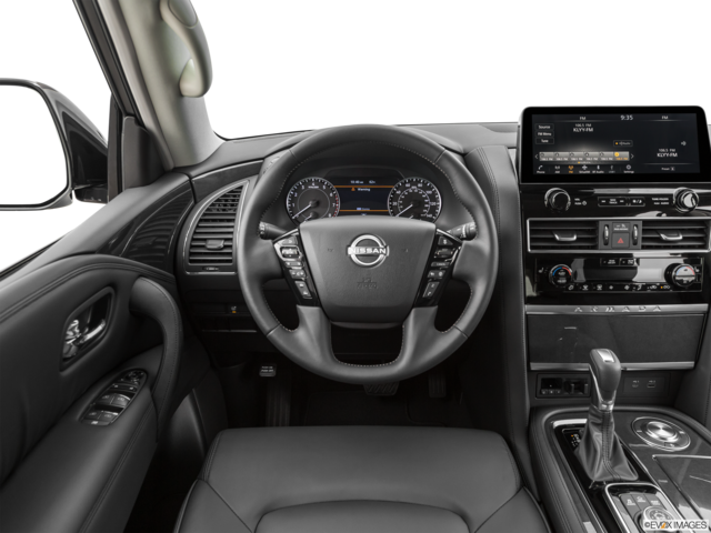 2021 nissan armada dashboard