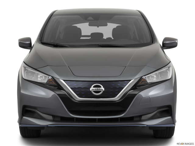 2021 nissan leaf front