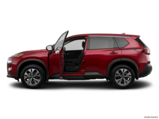 2021 nissan rogue side