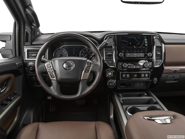2021 nissan titan-xd dashboard