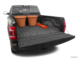 2021 ram 2500 cargo area with stuff