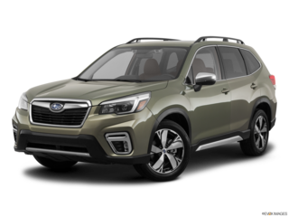 2021 subaru forester angled front