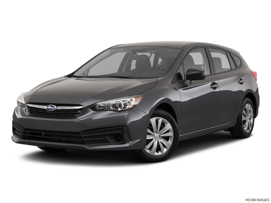 2021 subaru impreza angled front