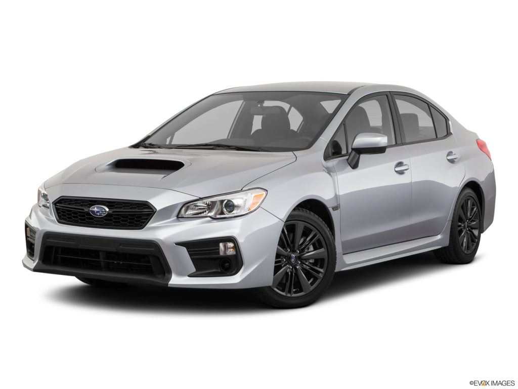 2021 subaru wrx angled front