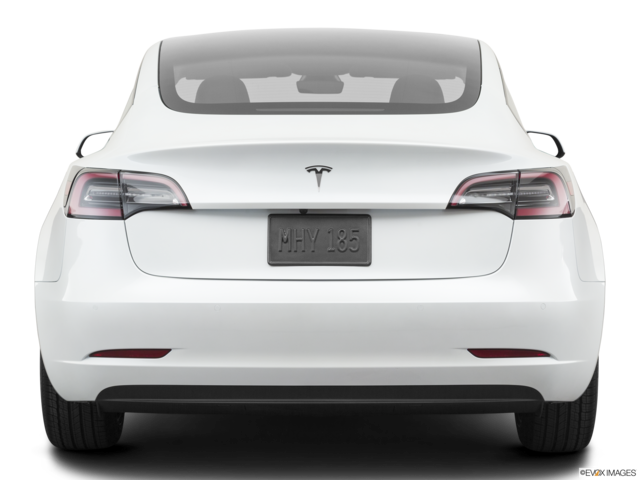 2021 tesla model-3 back