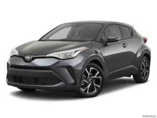 2021 toyota c-hr angled front