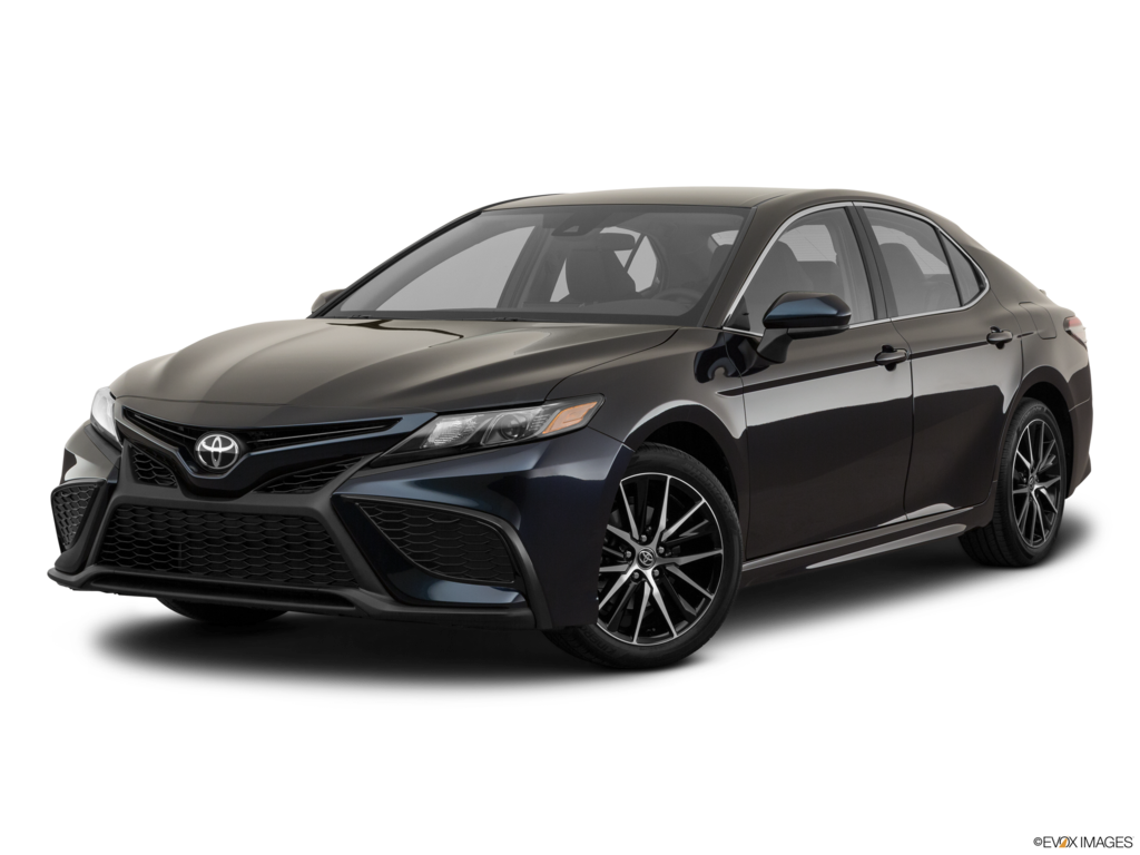 2021 toyota camry angled front