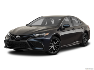 2021 toyota camry angled front