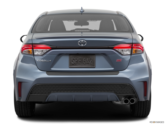 2021 toyota corolla back