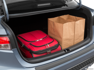 2021 toyota corolla cargo area with stuff