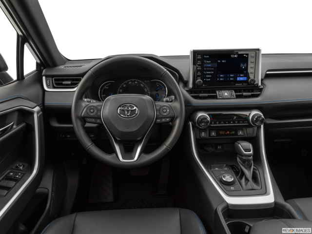 2021 toyota rav4-hybrid dashboard
