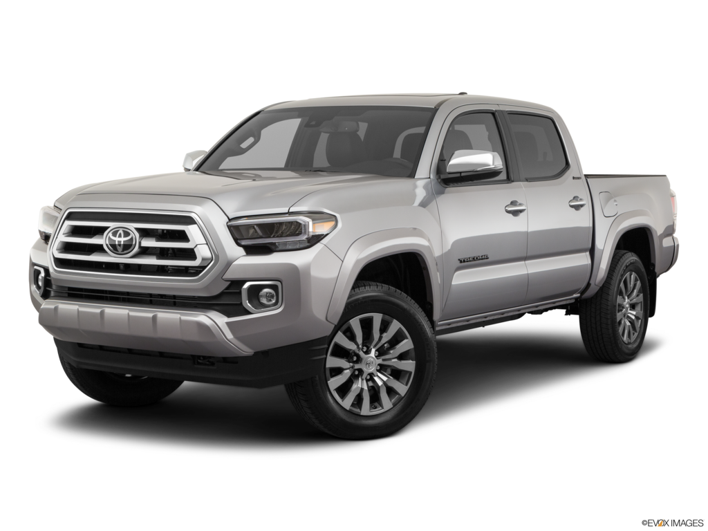 2021 toyota tacoma angled front