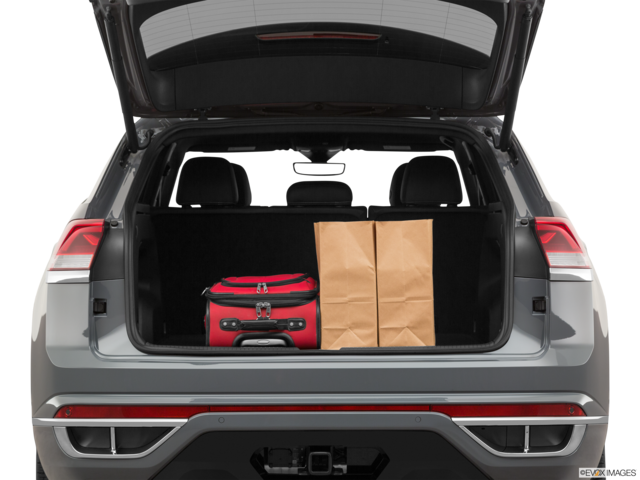 2021 volkswagen atlas-cross-sport cargo area with stuff