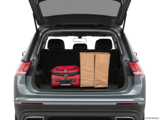 2021 volkswagen tiguan cargo area with stuff