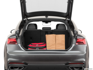 2022 audi a5-sportback cargo area with stuff