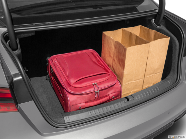 2022 audi a6 cargo area with stuff