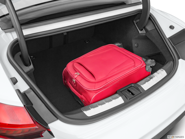 2022 audi rs-e-tron-gt cargo area with stuff