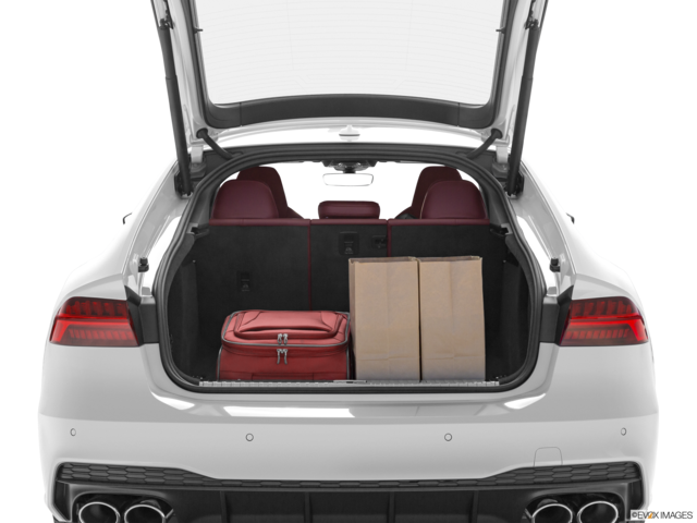 2022 audi s7 cargo area with stuff