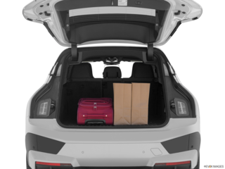 2022 bmw ix cargo area with stuff