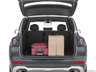 2022 bmw x3 cargo area with stuff