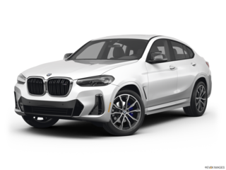 2022 bmw x4 angled front