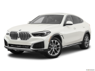 2022 bmw x6 angled front