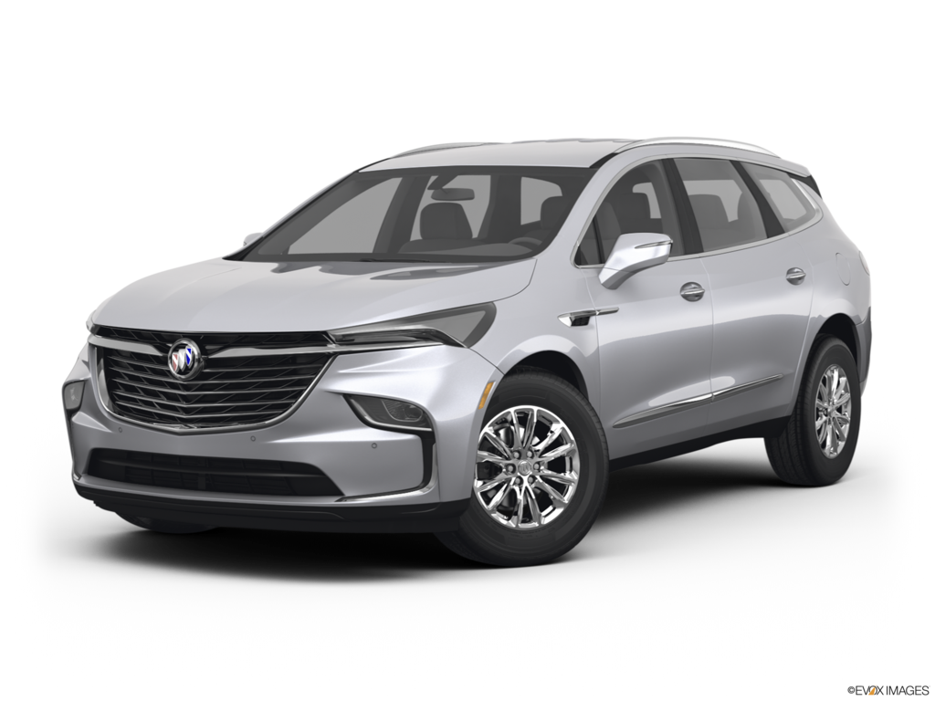 2022 buick enclave angled front