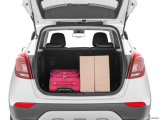 2022 buick encore cargo area with stuff