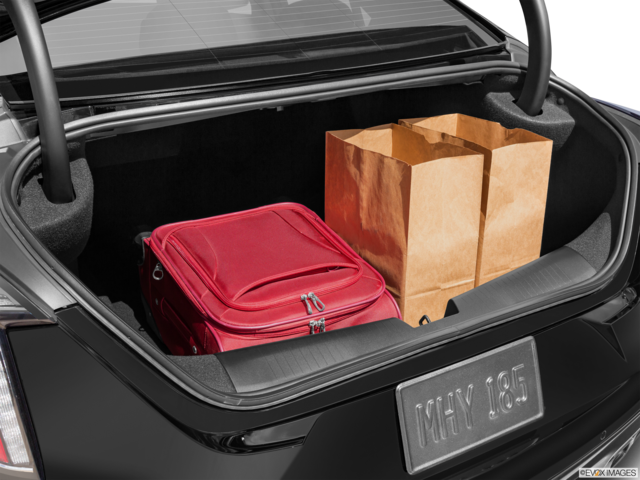 2022 cadillac ct4-v cargo area with stuff