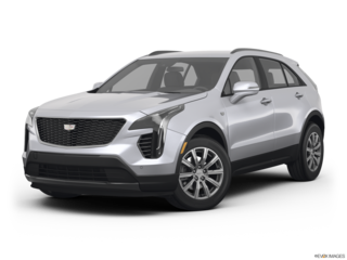 2022 cadillac xt4 angled front