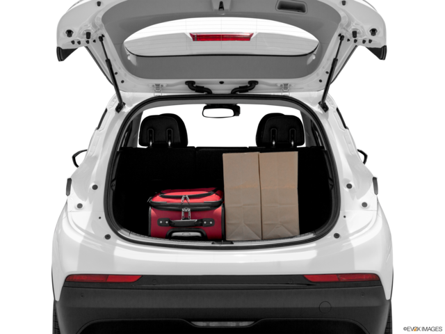 2022 chevrolet bolt-ev cargo area with stuff
