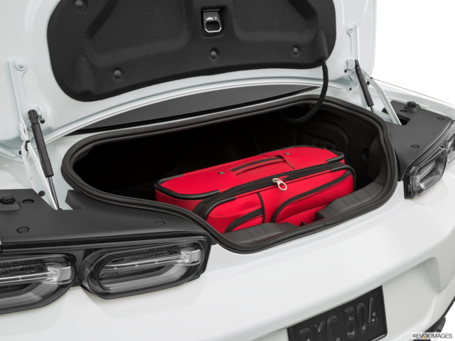2022 chevrolet camaro cargo area with stuff