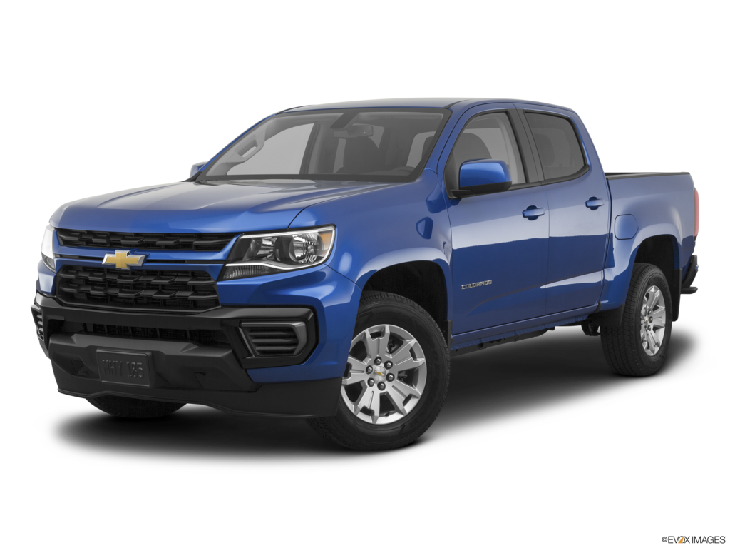 2022 chevrolet colorado angled front
